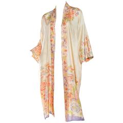 Antique 1920s Silk Kimono