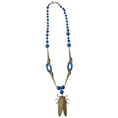 20s Beetle Necklace 7