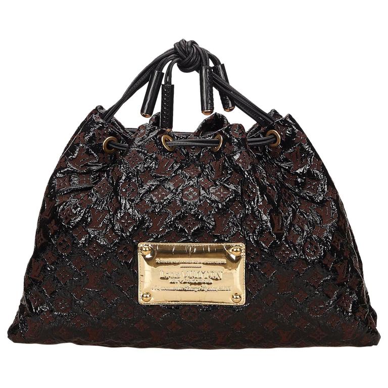 Louis Vuitton Dark Brown Squishy Shoulder Bag For Sale at 1stdibs