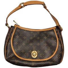 Louis Vuitton Mongram canva and Leather Tulum Shoulder Bag