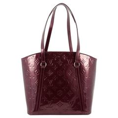 Used Louis Vuitton Avalon Handbag Monogram Vernis MM