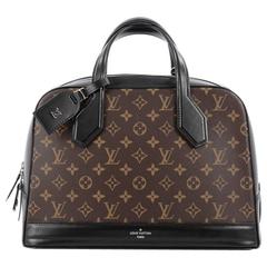 Louis Vuitton Dora Handbag Monogram Canvas and Calf Leather MM