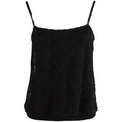 Christian Dior Black Lace Camisole - 8