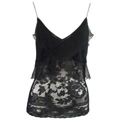 Christian Dior Black Camisole Top - M - NWT 6
