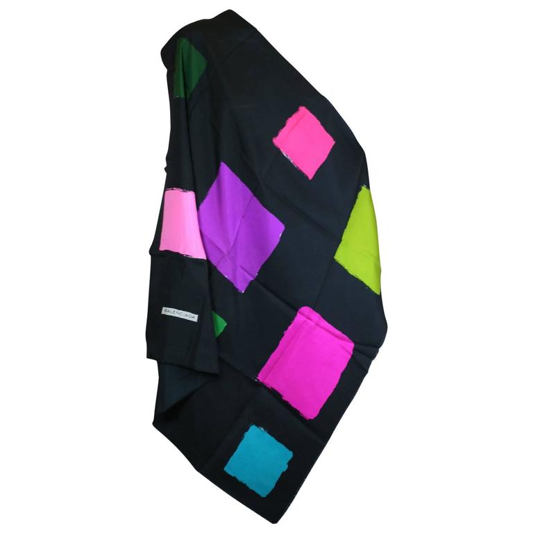 balenciaga color block jacket