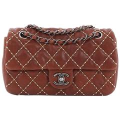 Chanel Paris-Dallas Flap Bag Quilted Studded Distressed Calfskin Medium