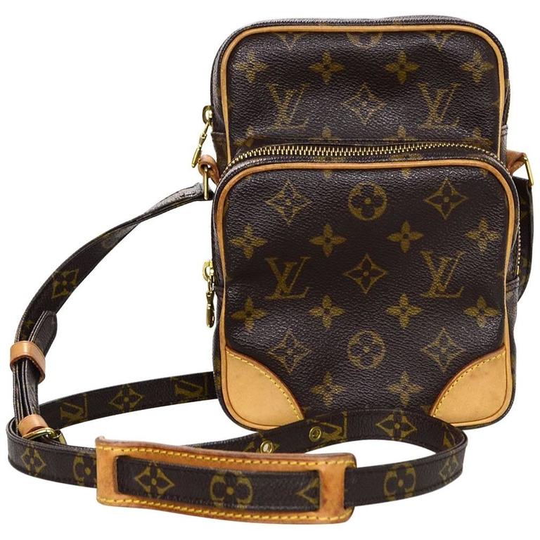 Louis Vuitton Monogram  PM Crossbody Camera Bag at 1stDibs