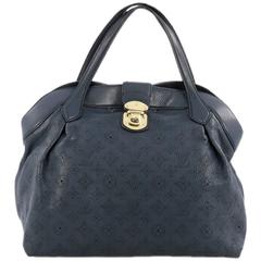 Louis Vuitton Cirrus Handbag Mahina Leather MM