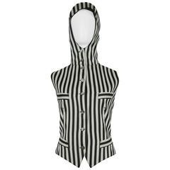 Jean Paul Gaultier Stripe Hood Vest 1991 11