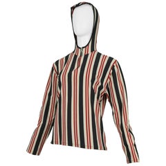 Jean Paul Gaultier Stripe Hood Zip Top 1991 