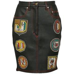 Vintage Jean Paul Gaultier Patches Skirt