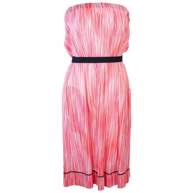 MISSONI White Orange and Pink Knit Strapless Dress Size 4 6 For Sale at 1stDibs | missoni strapless dress, orange and pink knit dress, pink and orange strapless dress MISSONI White Orange and Pink Knit Strapless Dress Size 4 6 For Sale at 1stDibs | missoni strapless dress, orange and pink knit dress, pink and orange strapless dress