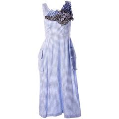 Comme Des Garcons Gingham AD 1999 Dress