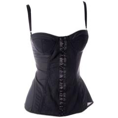 Vintage Dolce and Gabanna D&G Corset Bustier Top
