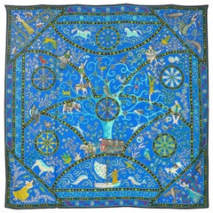 Gorgeous Hermes Cashmere 
Silk 140cm Shawl...NEW