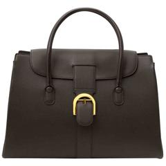 Delvaux Brown Brillant Cabriolet Bag 