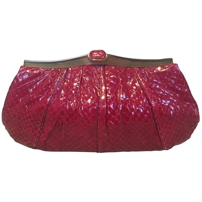 judith leiber rose clutch