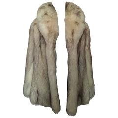 Chris Courtenay Williams Fox Fur Vintage Jacket Coat