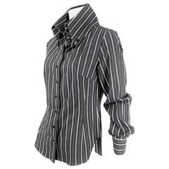 Alexander Mcqueen 1996 Collection High Collar Jacket/Blouse 4