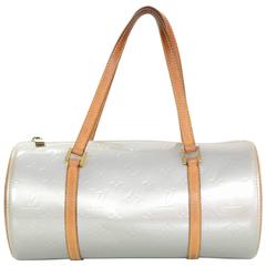 Louis Vuitton Powder Blue Bedford Vernis Papillion Bag
