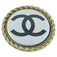 Chanel Logo Brooch Spring 2008 2