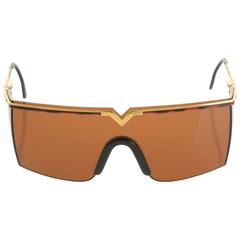 1980s GIANNI VERSACE Mask Sunglasses