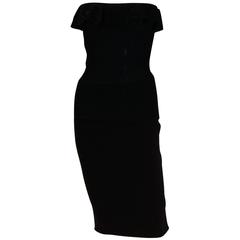 Yves Saint Laurent Rive Gauche Frilled Top 3