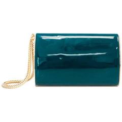 Jimmy Choo Turquoise Carmen Clutch 