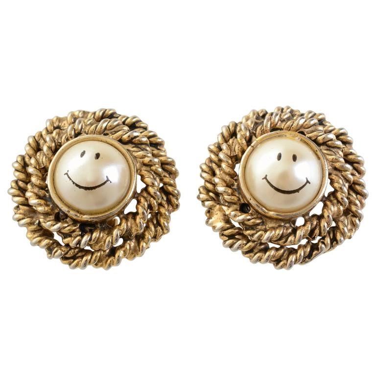 Moschino Women's Tie Clip Hello Gold main image 1