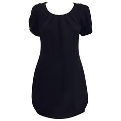 Flirty Anne Fontaine Little Black Day Dress