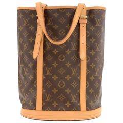 Louis Vuitton Bucket GM Monogram Canvas Shoulder Bag