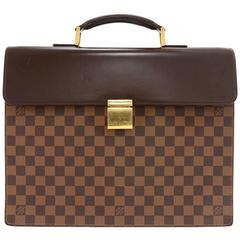 Louis Vuitton Altona PM Ebene Damier Briefcase Bag