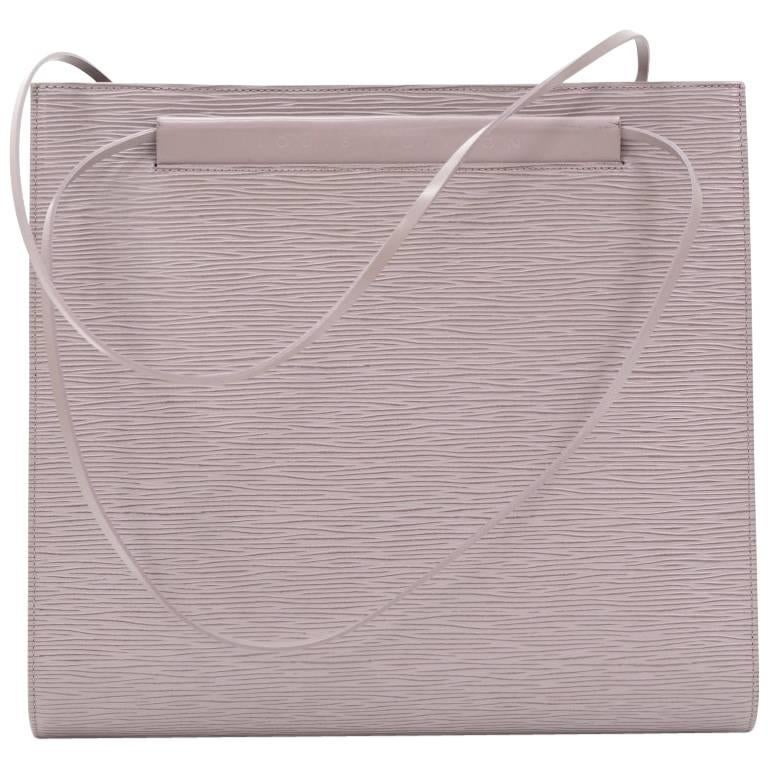 Louis Vuitton Saint Tropez Lilac Epi Leather Hand Bag
