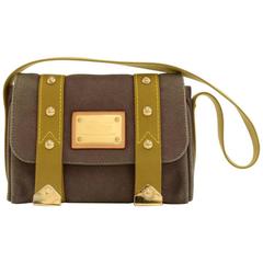 Louis Vuitton Sac Rabat Toile Antigua Brown Canvas Handbag