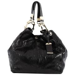 Jimmy Choo Lohla Tote Python Large