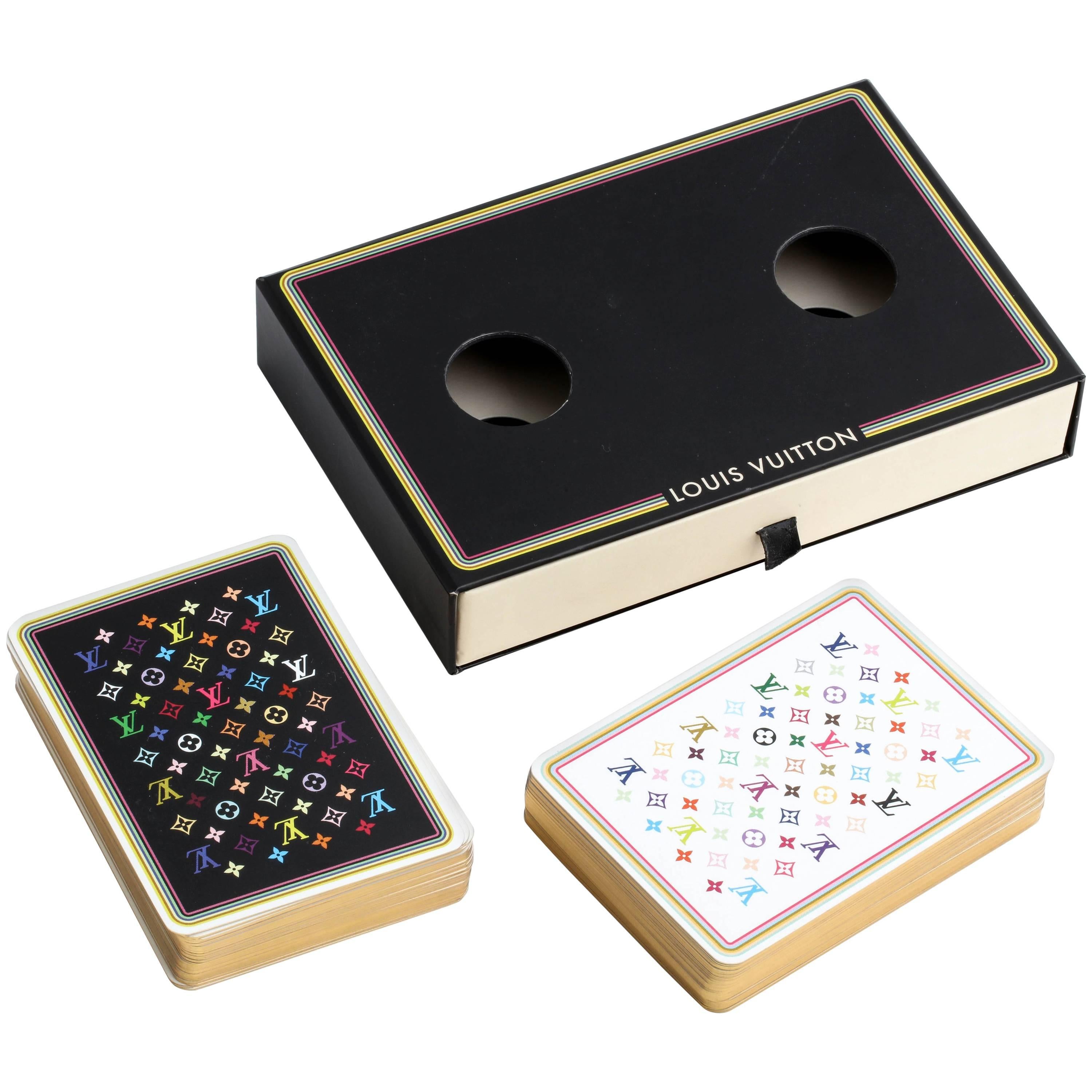 Louis Vuitton Multicolor Playing Cards Set by Takashi Murakami at 1stDibs | louis  vuitton playing cards, louis vuitton deck of cards, lv playing cards