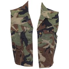 Christian Dior by John Galliano Camouflage Vest 