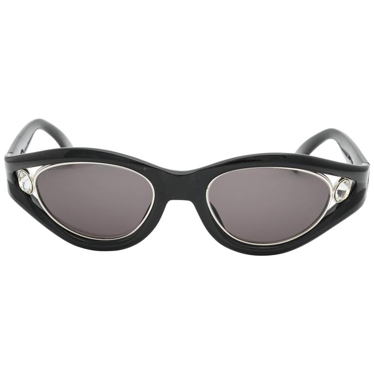 Vintage Christian Dior Rhinestone Sunglasses at 1stDibs | dior ...