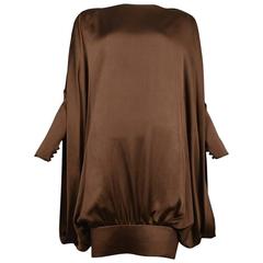 Pierre Cardin Couture Brown Circle Dress