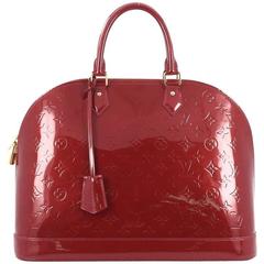 Louis Vuitton Alma Handbag Monogram Vernis GM