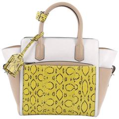 Reed Krakoff Atlantique Tote Leather and Python Mini