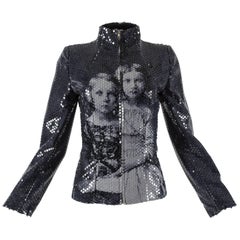 Alexander McQueen sequin 'Joan' jacket, fw 1998