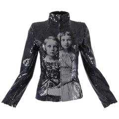 Alexander McQueen Autumn-Winter 1998 'Joan' Romanov Princess sequin jacket 1