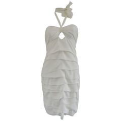 Marvel by La Perla white Silk Dress 12