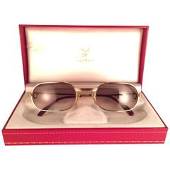 New Vintage Cartier Louis Vendome Medium 53mm France Sunglasses 12