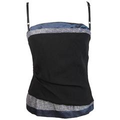 1990s Balenciaga Paris Black Top