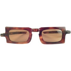 Vintage Pierre Cardin Tortue Pliable Objet de Collection 1960's France lunettes de soleil