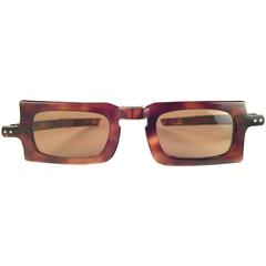 Vintage Pierre Cardin Tortoise Foldable Collectors Item 1960's France sunglasses 4