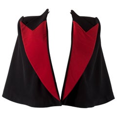 Maison Martin Margiela Spring-Summer 2007 black and red cape