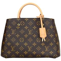 Louis Vuitton Monogram Mini Montaigne BB Satchel Crossbody Bag Bag